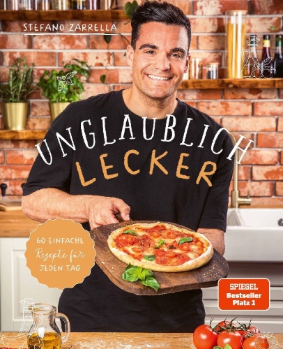 Buchcover und Innenansicht für das Buch: Unglaublich lecker