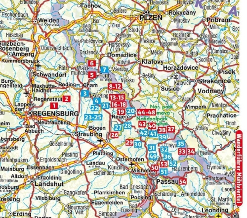 Buchcover und Innenansicht für das Buch: Bayerischer Wald