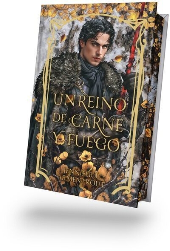 Buchcover und Innenansicht für das Buch: Un Reino de Carne Y Fuego - Ed. Coleccionista