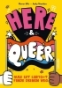 Buchcover und Innenansicht für das Buch: Here&Queer