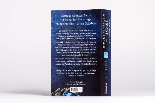 Buchcover und Innenansicht für das Buch: Broken Souls and Bones