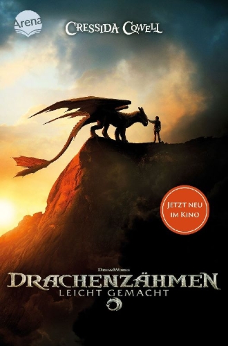 Buchcover und Innenansicht für das Buch: Drachenzähmen leicht gemacht (1). Sonderausgabe mit Filmcover