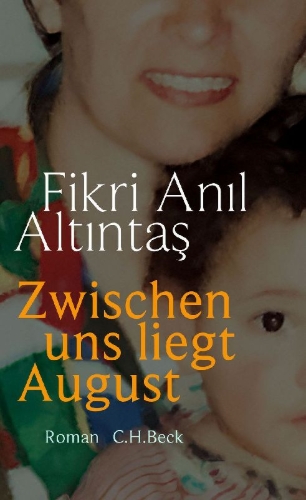 Buchcover und Innenansicht für das Buch: Zwischen uns liegt August