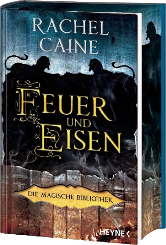 Buchcover und Innenansicht für das Buch: The Great Library - Smoke and Iron Book 4