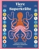 Buchcover und Innenansicht für das Buch: Superpoderes animales