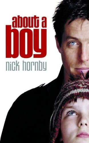 Buchcover und Innenansicht für das Buch: About a Boy
