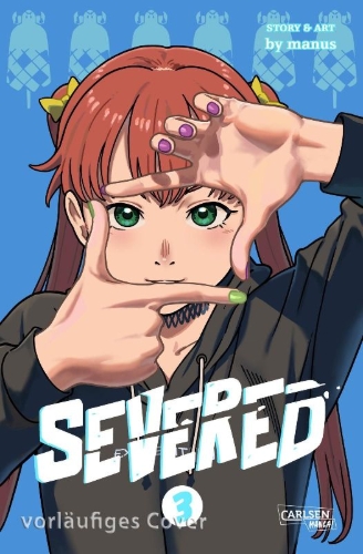 Buchcover und Innenansicht für das Buch: Severed 3