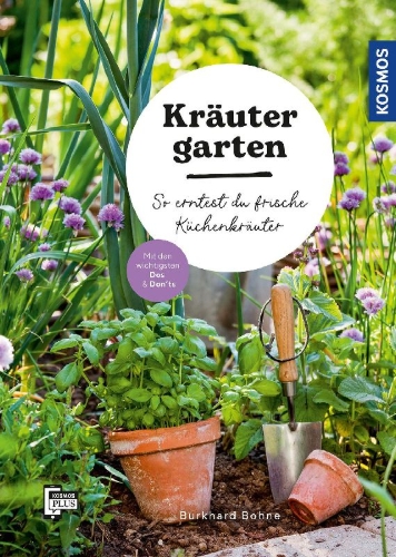 Buchcover und Innenansicht für das Buch: Kräutergarten