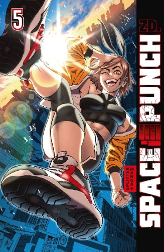Buchcover und Innenansicht für das Buch: Space Punch 05