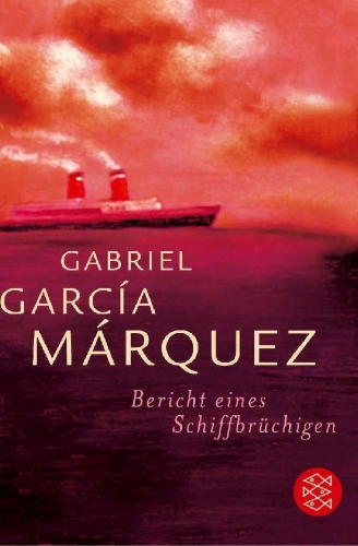 Buchcover und Innenansicht für das Buch: Bericht eines Schiffbrüchigen