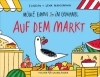 Buchcover und Innenansicht für das Buch: Möwe Emma im Gewimmel: Auf dem Markt