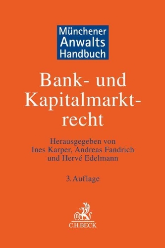 Buchcover und Innenansicht für das Buch: Münchener Anwaltshandbuch Bank- und Kapitalmarktrecht