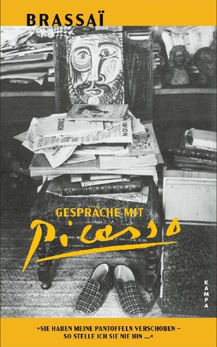 Buchcover und Innenansicht für das Buch: Conversations avec Picasso