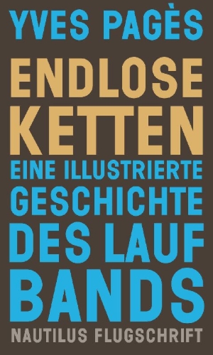 Buchcover und Innenansicht für das Buch: Les chaînes sans fin