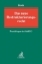 Buchcover und Innenansicht für das Buch: Das neue Restrukturierungsrecht