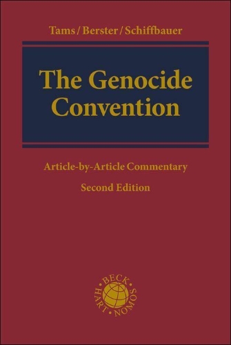 Buchcover und Innenansicht für das Buch: The Genocide Convention