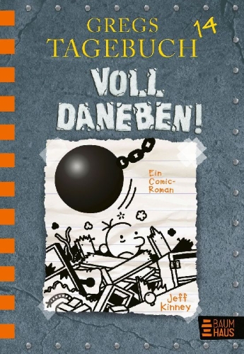 Buchcover und Innenansicht für das Buch: Diary of a Wimpy Kid 14