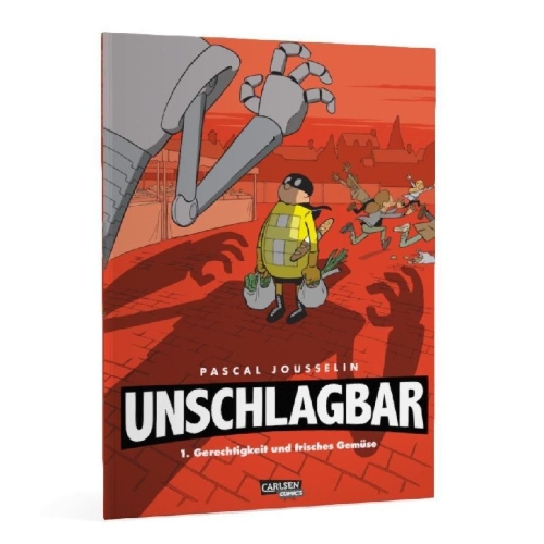 Buchcover und Innenansicht für das Buch: Unschlagbar! 1: Gerechtigkeit und Gemüse