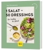 Buchcover und Innenansicht für das Buch: 1 Salat - 50 Dressings