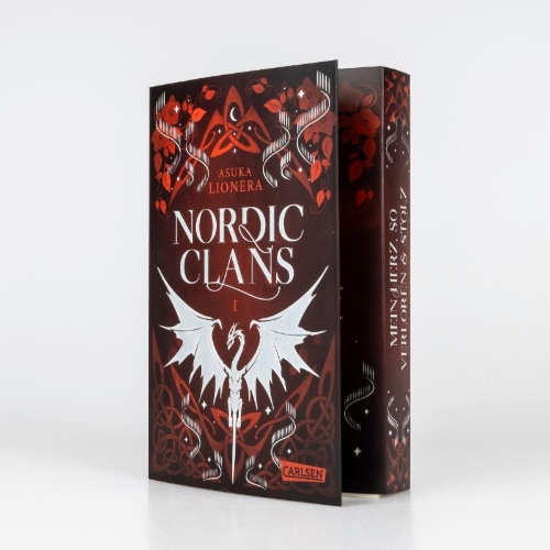 Buchcover und Innenansicht für das Buch: Nordic Clans 1: Mein Herz, so verloren und stolz
