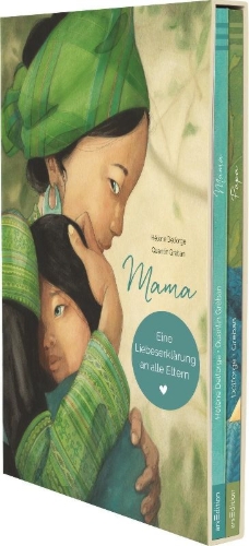 Buchcover und Innenansicht für das Buch: Maman/ Papa