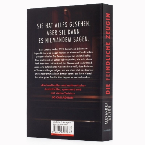 Buchcover und Innenansicht für das Buch: The Witness