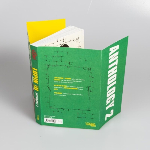Buchcover und Innenansicht für das Buch: Lupin Sansei