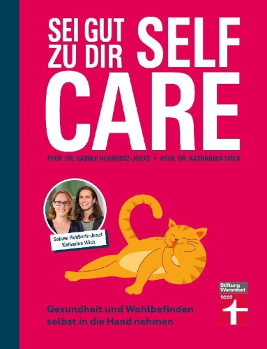 Buchcover und Innenansicht für das Buch: Self Care - sei gut zu dir