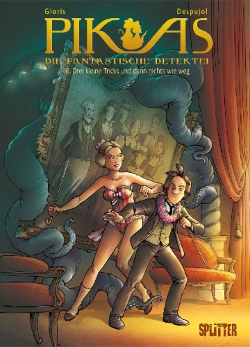 Buchcover und Innenansicht für das Buch: Pik As. Band 8