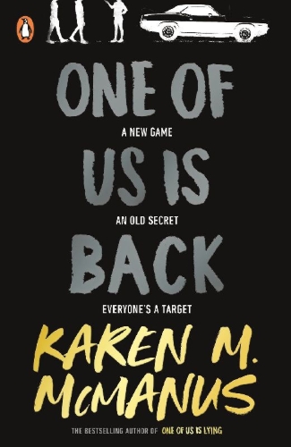 Buchcover und Innenansicht für das Buch: One of Us Is Back