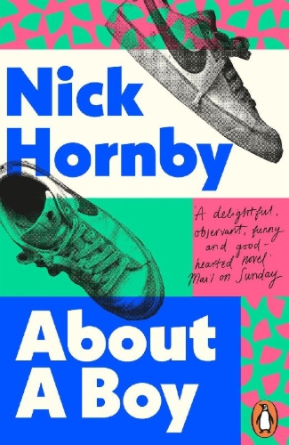 Buchcover und Innenansicht für das Buch: About a Boy