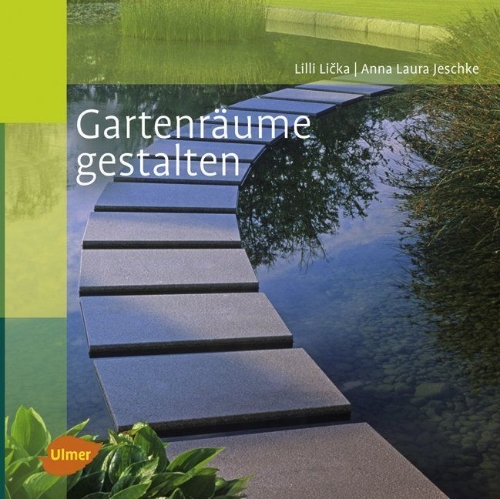 Buchcover und Innenansicht für das Buch: Gartenräume gestalten