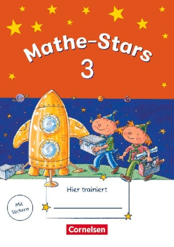 Buchcover und Innenansicht für das Buch: Mathe-Stars 3. Schuljahr. Übungsheft mit Lösungsheft