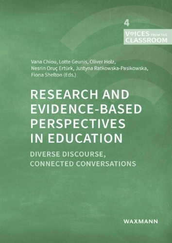 Buchcover und Innenansicht für das Buch: Research and Evidence-based Perspectives in Education