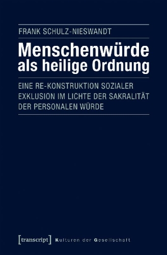 Buchcover und Innenansicht für das Buch: Menschenwürde als heilige Ordnung