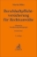 Buchcover und Innenansicht für das Buch: Berufshaftpflichtversicherung für Rechtsanwälte