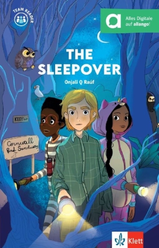 Buchcover und Innenansicht für das Buch: The Sleepover