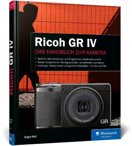Buchcover und Innenansicht für das Buch: Ricoh GR IV