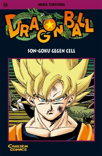 Buchcover und Innenansicht für das Buch: Dragon Ball 34. Son-Goku gegen Cell