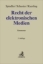Buchcover und Innenansicht für das Buch: Recht der elektronischen Medien
