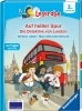 Buchcover und Innenansicht für das Buch: Leserabe 2. Lesestufe - Auf heißer Spur - Die Detektive von London