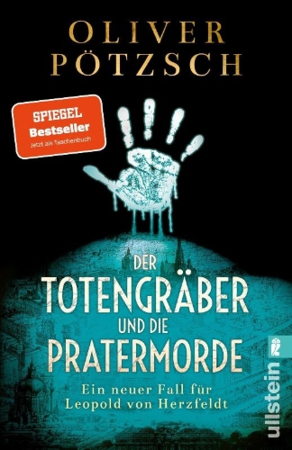 Buchcover und Innenansicht für das Buch: Der Totengräber und die Pratermorde