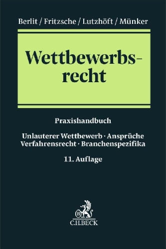 Buchcover und Innenansicht für das Buch: Wettbewerbsrecht