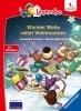 Buchcover und Innenansicht für das Buch: Wichtel Wolle rettet Weihnachten - Leserabe ab 1. Klasse - Erstlesebuch für Kinder ab 6 Jahren