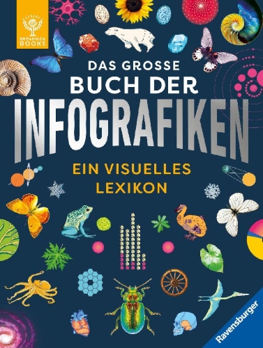 Buchcover und Innenansicht für das Buch: Britannica Children's Encyclopedia Infographica