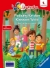 Buchcover und Innenansicht für das Buch: Leserabe 1. Lesestufe - Rettung für den Klassen-Wald