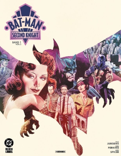 Buchcover und Innenansicht für das Buch: Bat-Man: Second Knight #1