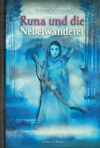 Buchcover und Innenansicht für das Buch: Runa und die Nebelwanderer