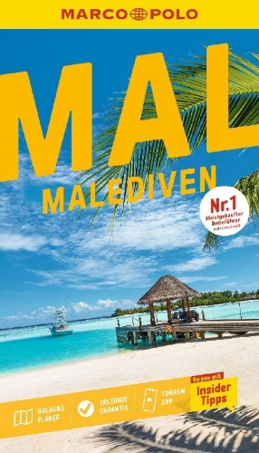 Buchcover und Innenansicht für das Buch: MARCO POLO Reiseführer Malediven