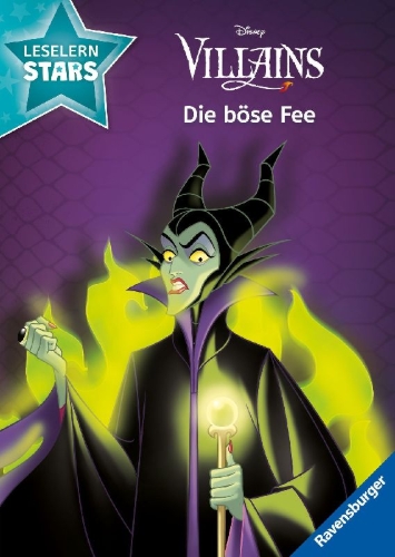 Buchcover und Innenansicht für das Buch: Leselernstars: Disney Villains - Die böse Fee